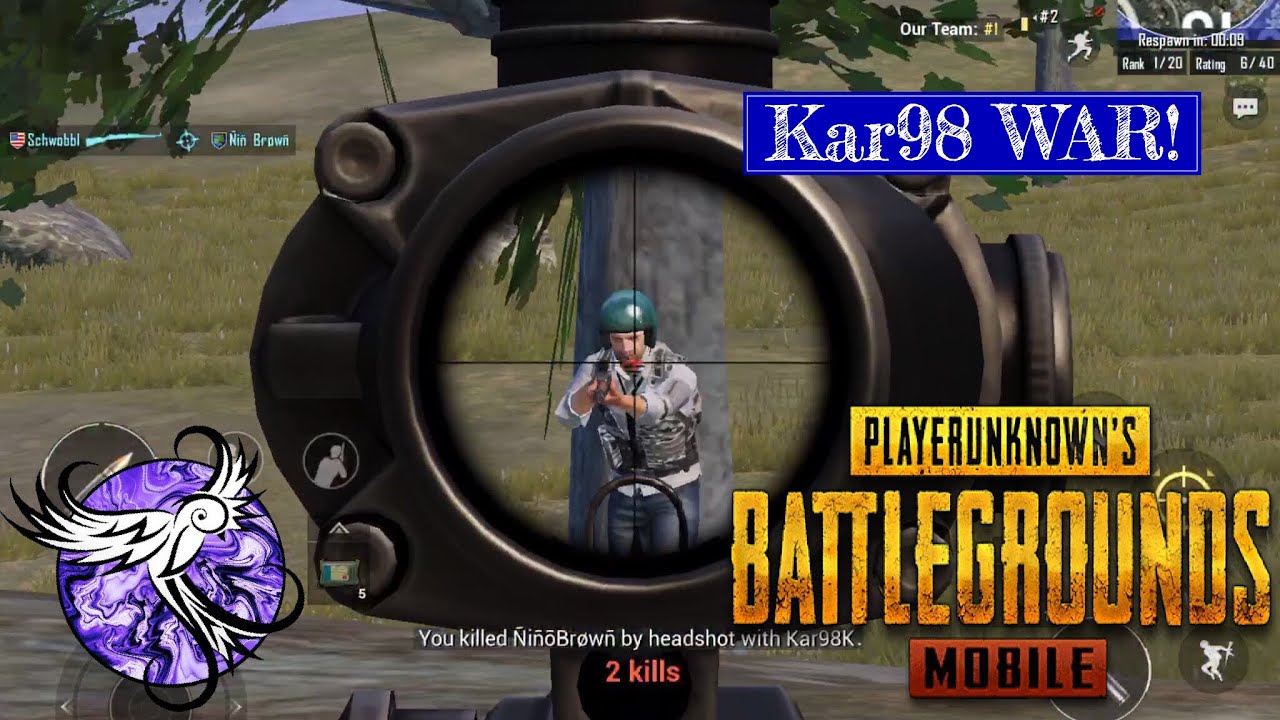 I LOVE THE KAR98!!! - 14-0 In War Mode! | PUBGM
