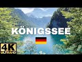 Knigssee kings lake the most beautiful lake in germany 4k 60fps ultra