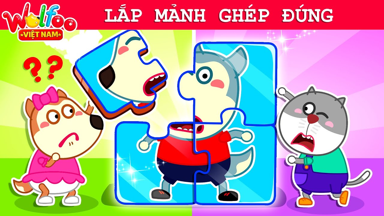 Wolfoo Việt Nam ⭐ Lucy Biến Anh Wolfoo Thành Mảnh Ghép?😱 | Dạy Bé Kỹ Năng Sống | Hoạt Hình Thiếu Nhi