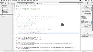 Collection View Flow Layout...