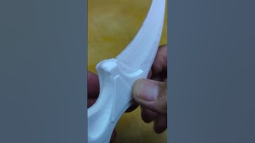 3d printed cs go knife