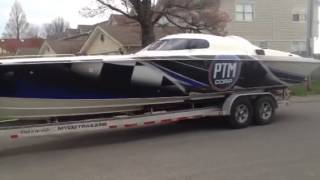 Miss PTM going into St. Clair River May 1, 2014