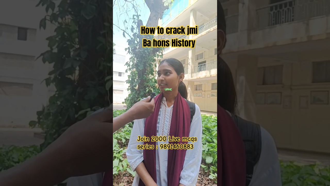 How to Crack Jamia Millia islamia Ba hons History Entrance exam 