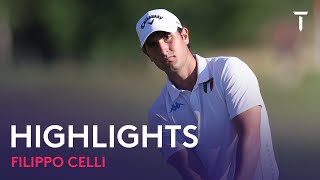 Italian Amatuer Filippo Celli Round 2 Highlights | 2022 ISPS Handa World Invitational