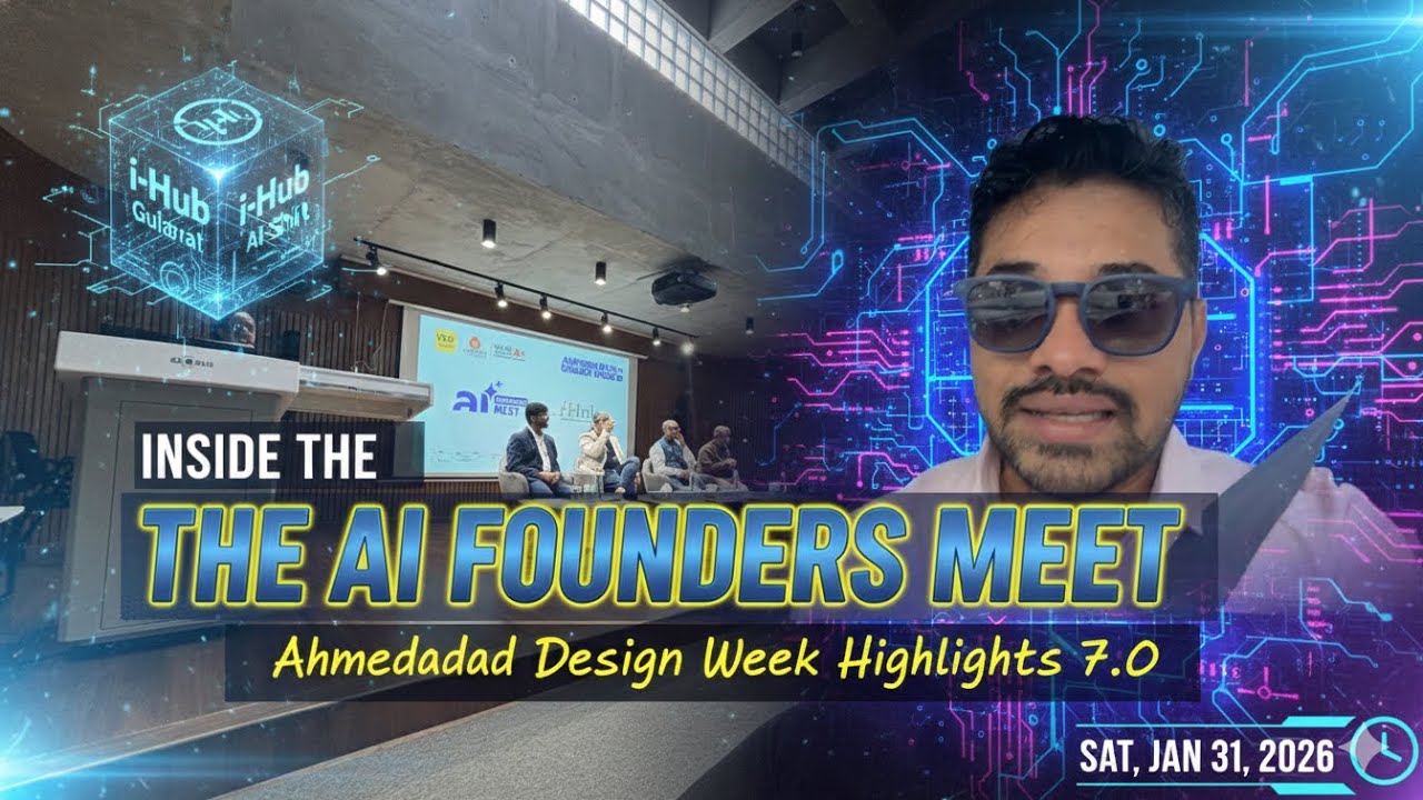 Inside the AI Founders Meet: Ahmedabad Design Week Highlights