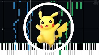 Trainers Eyes Meet (Artist) - Pokémon - Intermediate Piano Tutorial