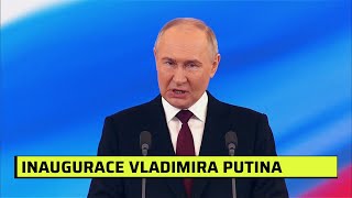 Putinova inaugurace: Vládce Kremlu zahajuje další mandát, poděkoval svým vojákům na Ukrajině