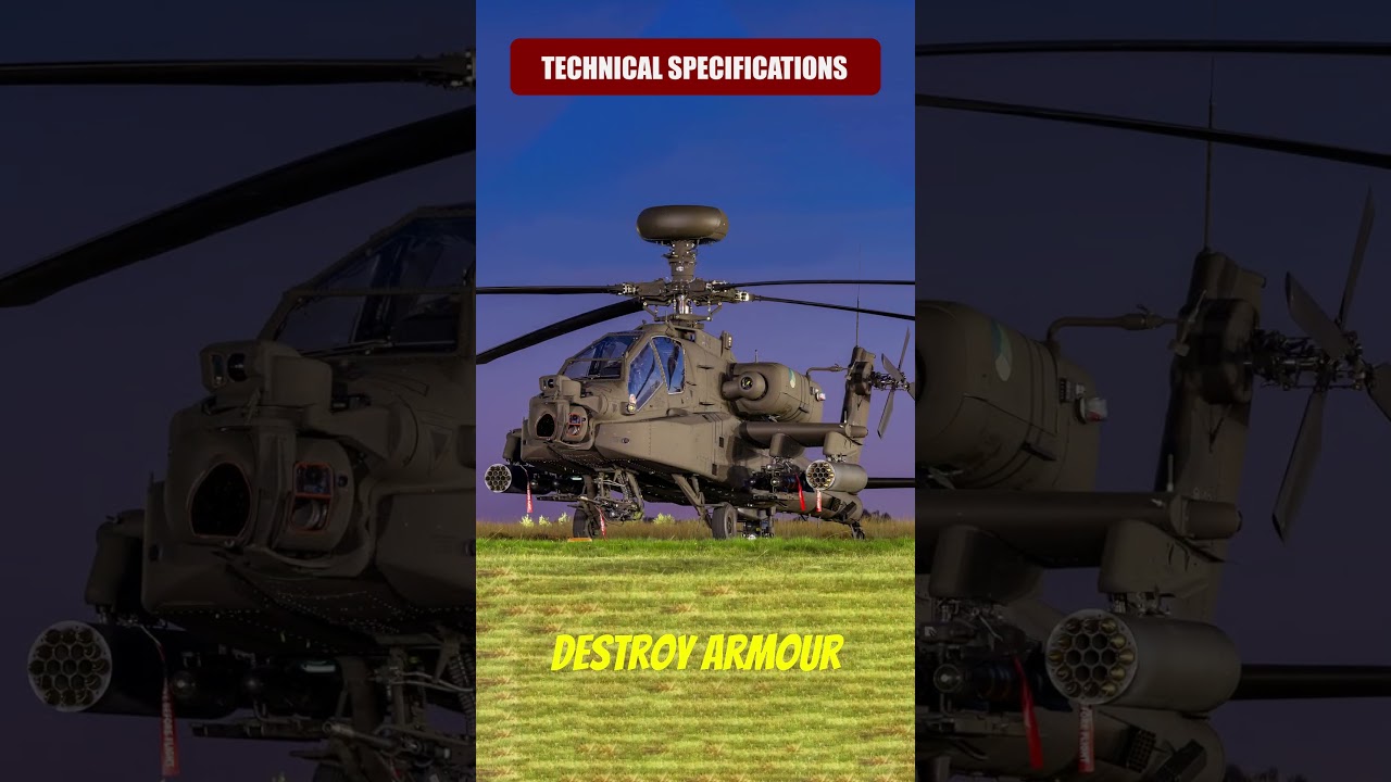 Boeing AH 64E Apache Guardian | Технические характеристики самого смертоносного ударного вертолет...