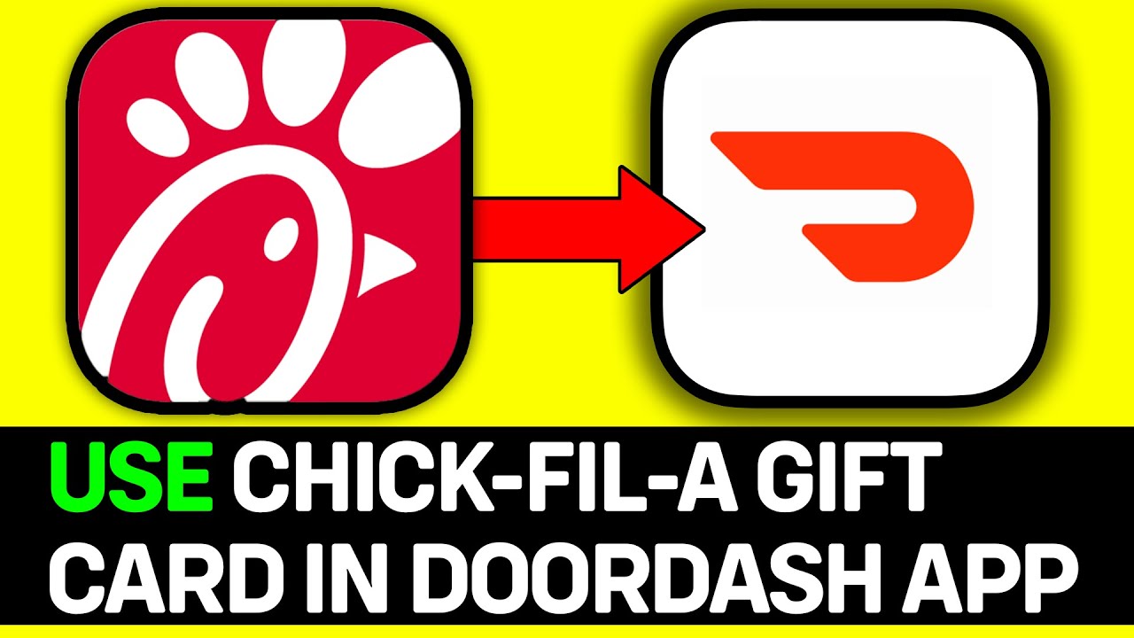 How To Use Chick-Fil-A Gift Card In Doordash App (ONLY Way) - YouTube