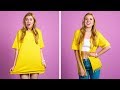 CÁC MẸO VẶT TỰ LÀM VỚI ÁO QUẦN VÀ THỜI TRANG || Ý tưởng tân trang áo quần tuyệt đẹp bởi 123 GO!