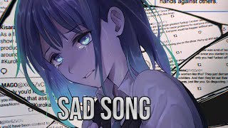 「Nightcore」→ Sad Song (Female Version)