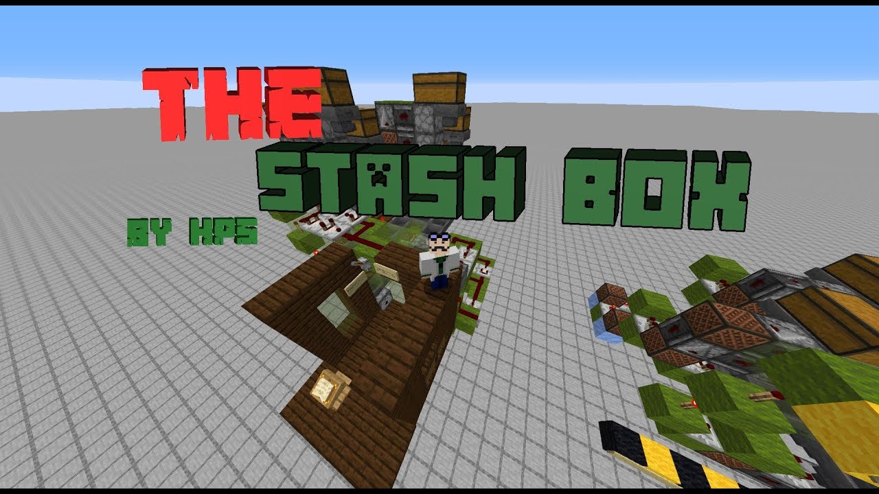 Redstone Showcase 02 - The Stash Box - YouTube