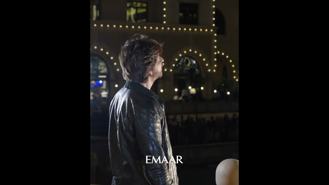 Pathaan Trailer On Burj Khalifa Dubai UAE 