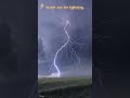 A thunderstorm struck a city in the United States.#lightning #fyp #weather #viral #satisfying
