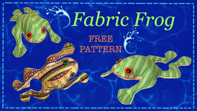 How to sew a Fabric Fish, FREE PATTERN