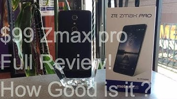 ZTE ZMAX Pro Review |HD| $99 Budget Phone - How good is it ?