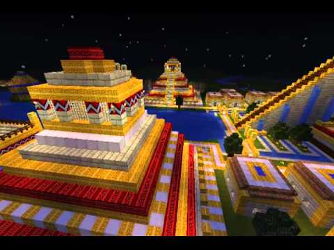 Minecraft - Aztec City of Gold - YouTube
