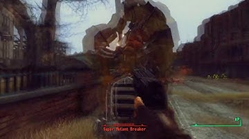 Fallout 3 FWE - Epic Super Mutant Battle!