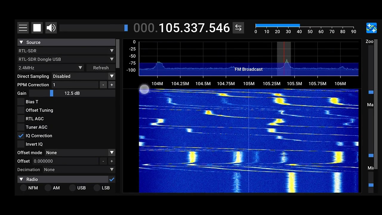 SDR++ Android App Public Pre-Release Now Available