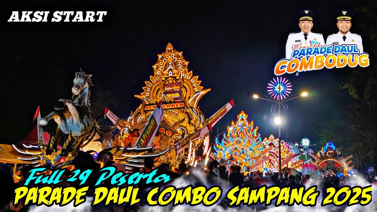 🔴AKSI PARADE DAUL COMBO SAMPANG 2025‼️DI IKUTI 29 PESERTA