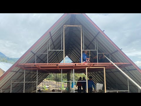 Video: How to make a do-it-yourself cabin frame