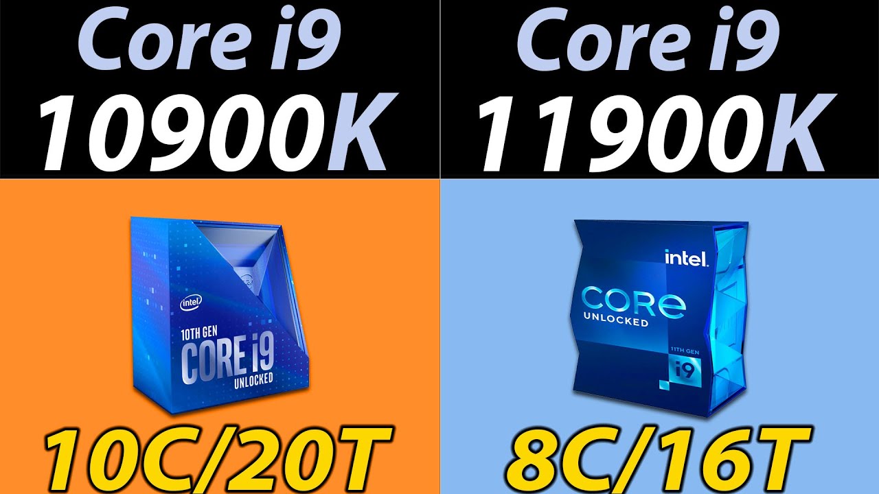 i9-10900K Vs. i9-11900K  How Much Performance Difference..?? 
