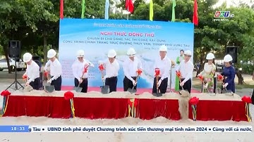 Động thổ dự án chỉnh trang trục đường Thuỳ Vân, thành phố Vũng Tàu | BRTgo
