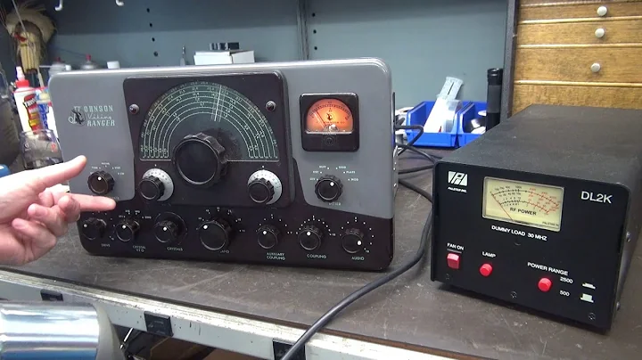 How to fix Johnson Ranger Transmitter loss of Modulation Easy steps using a common DVM