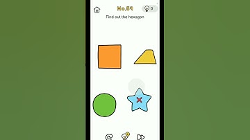 Brain Out Level 59 | Can You Find the hexagon 🤯💚 #puzzlegame #brainout #braingames  #gamingshorts