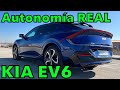 PRUEBA AUTONOMÍA REAL KIA EV6 ¿Cuántos km puede recorrer un COCHE ELÉCTRICO con una carga? MOTORK