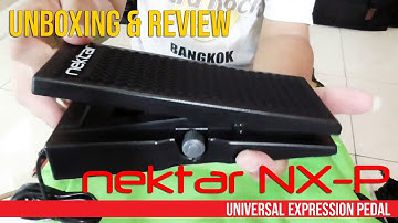 Unboxing & Review NEKTAR NX-P Universal Expression Pedal