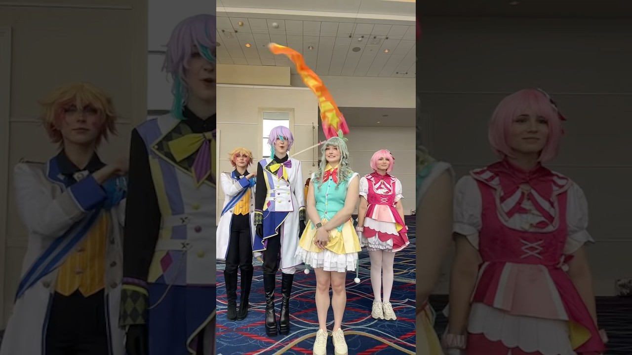 dressed up #smilingfriends #projectsekai #ruikamishiro #tsukasatenma #nenekusanagi #pjsk #cosplay