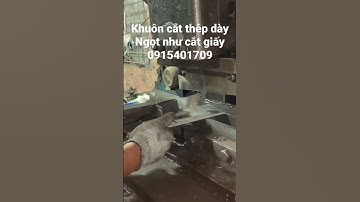 Máy đột dập khuôn chặt sắt #maydotdap  #shorts