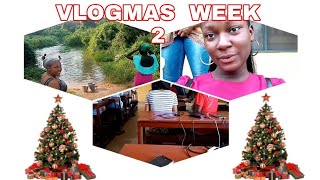 Vlogmas Week 2| A WEEK IN THE LIFE OF A NIGERIAN STUDENT| A VISIT TO THE STREAM