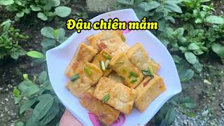 Đậu chiên mắm