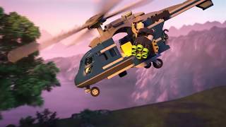 Blue’s Helicopter Pursuit   Lego Jurassic World   75928 Product Animation