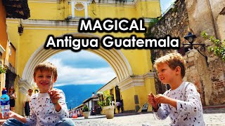 Our kids loved this charming town - Antigua Guatemala #familytravel