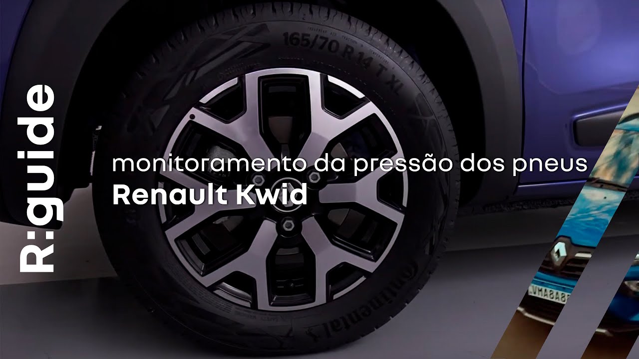 informações sobre o monitoramento da pressão dos pneus | Renault Kwid ...