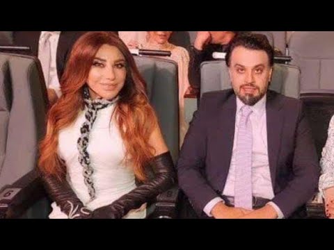 زواج نجوي كرم من رجل الأعمال عمر الدهماني وفستان زفافها في غاية الرقة وفرحة جمهورها بعد اعلانها