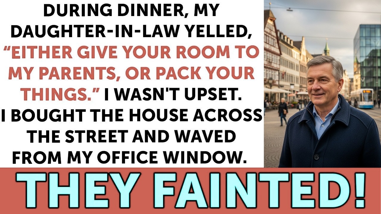 My Daughter in law Tried To Kick Me Out, So I Bought The House Across The Street