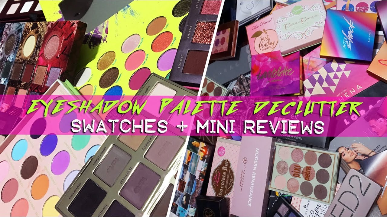 Палитра теней для век DECLUTTER 2020 | The Beauty Vault