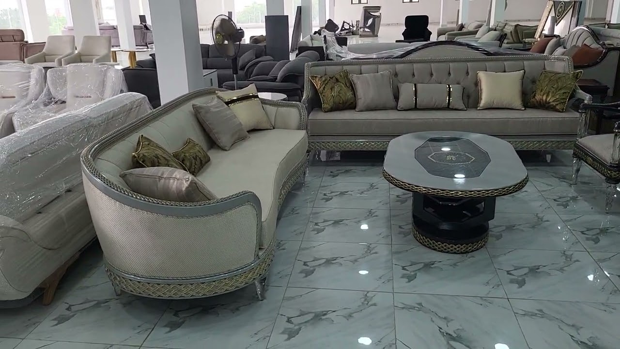 Foreign Turkish Antique Royal Sofa