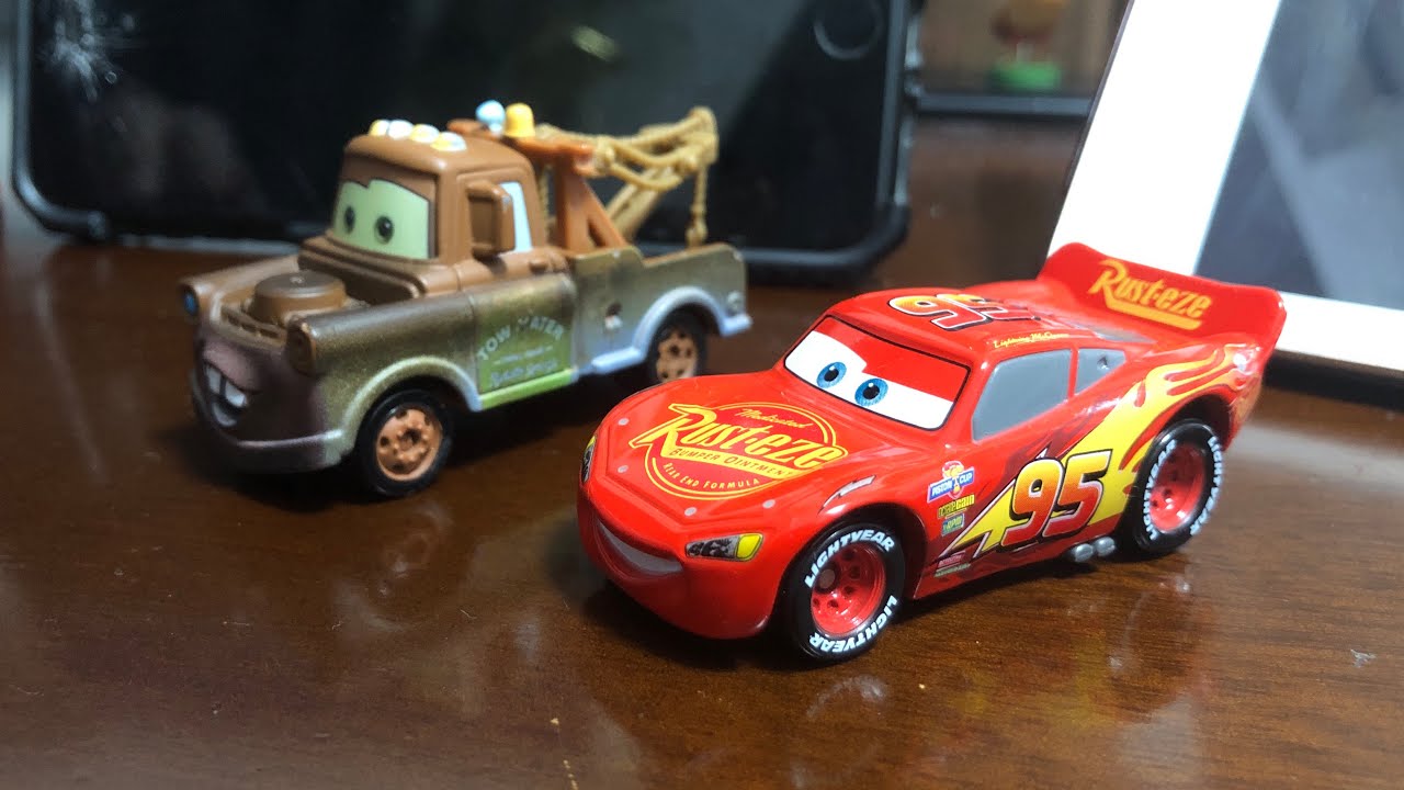 Cars Toon - Mater's Time Travel | Tomica Diecast Remake - YouTube