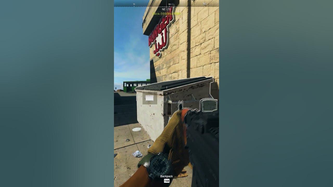 Loot the GPS tracker from the dumpster dead drop in Zaya Observatory