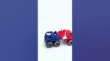 (Stop Motion Animation) Optimus Beasts Hunter Rollout #fyp #shorts