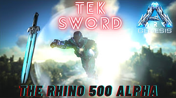 Tek Sword Farm Solo The Rhino 500 Ark survival Ep:27