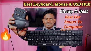 Best Keyboard, Mouse & USB Hub For Computer & Smart Tv | Keyboard | Mouse | USB Hub