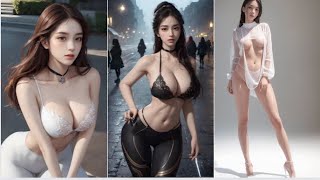 [4K AI 룩북] AI art 헬스장 미녀 | Gym Beauty영어 | LookBook in Model #aiart #lookbook #aibeauty #ai룩북 #art