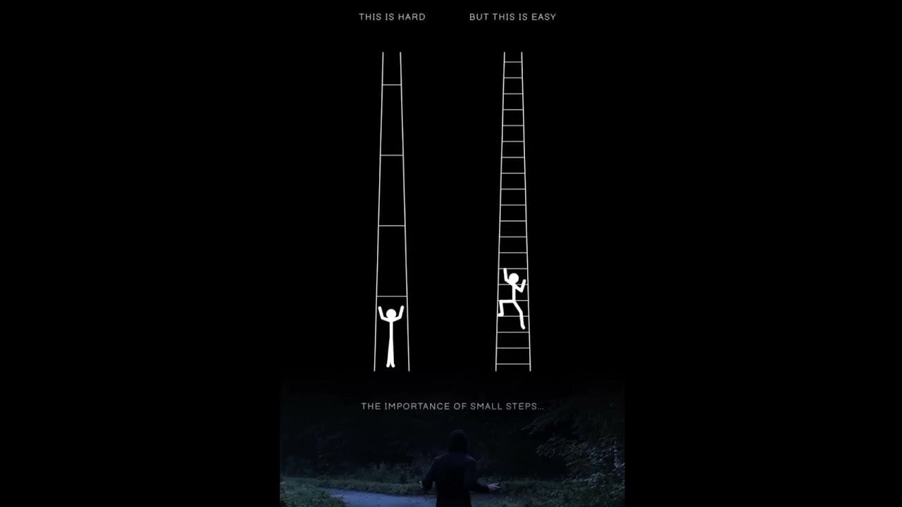 The importance of small steps 