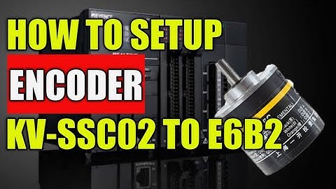KV-SSC02 TO E6B2 ENCODER SETUP| Automation Paradise